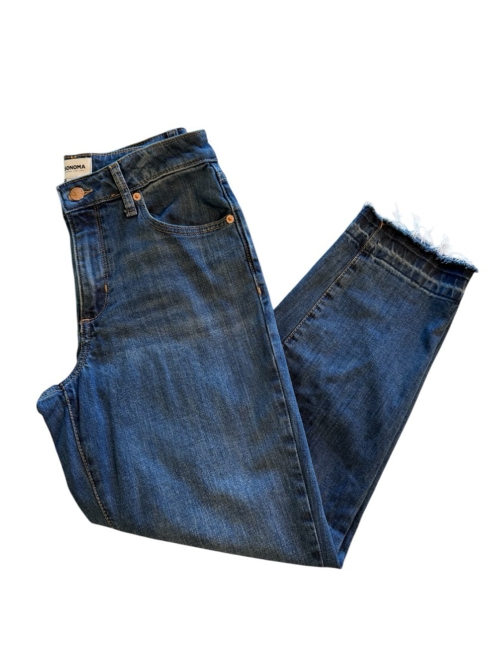 Sonoma Goods For Life Women’s Mid Rise Slim Ankle Jeans Size 8 - Picture 10 of 10